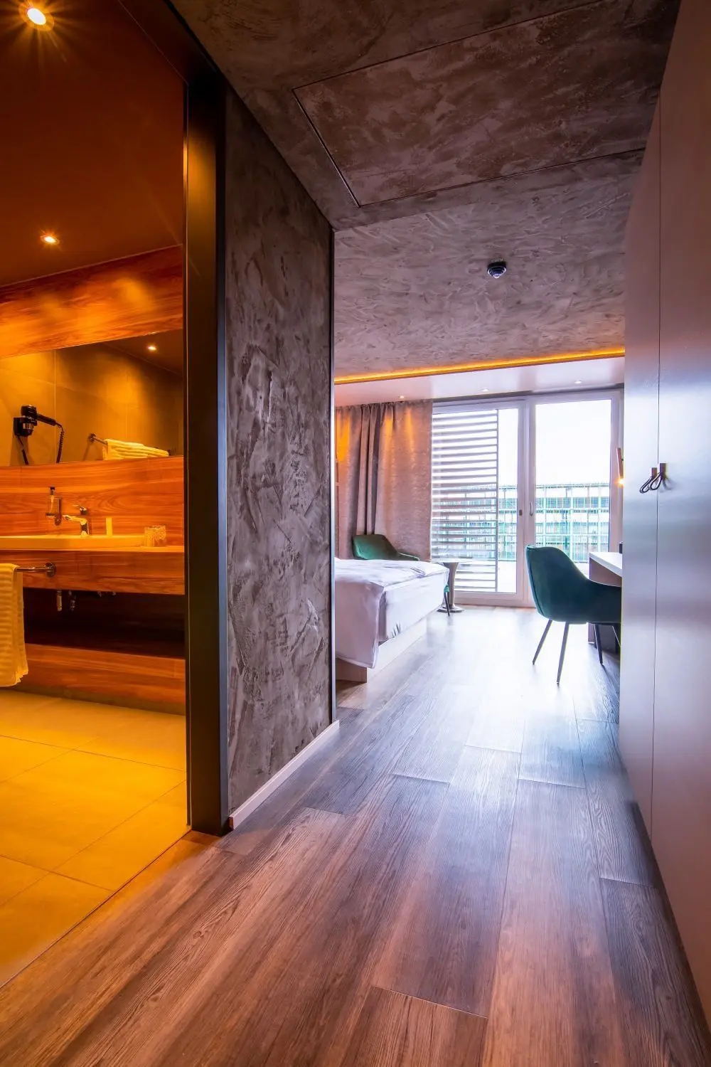 So sieht es im „Meiser Design Hotel“ im Dinkelsbühler Visiopark aus.