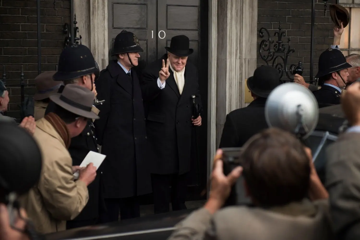 Filmszene aus „The Crown“.