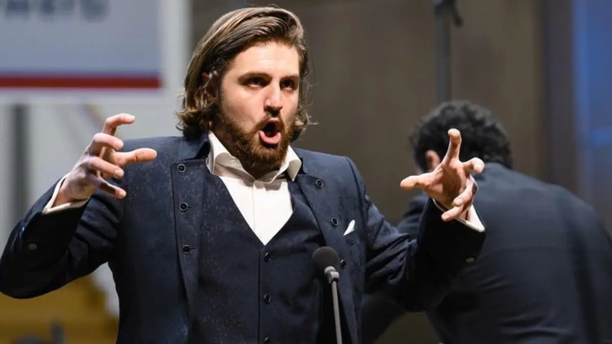 Dramatisch erfolgreich: Konstantin Krimmel — hier beim Deutschen Musikwettbewerb. ⇥