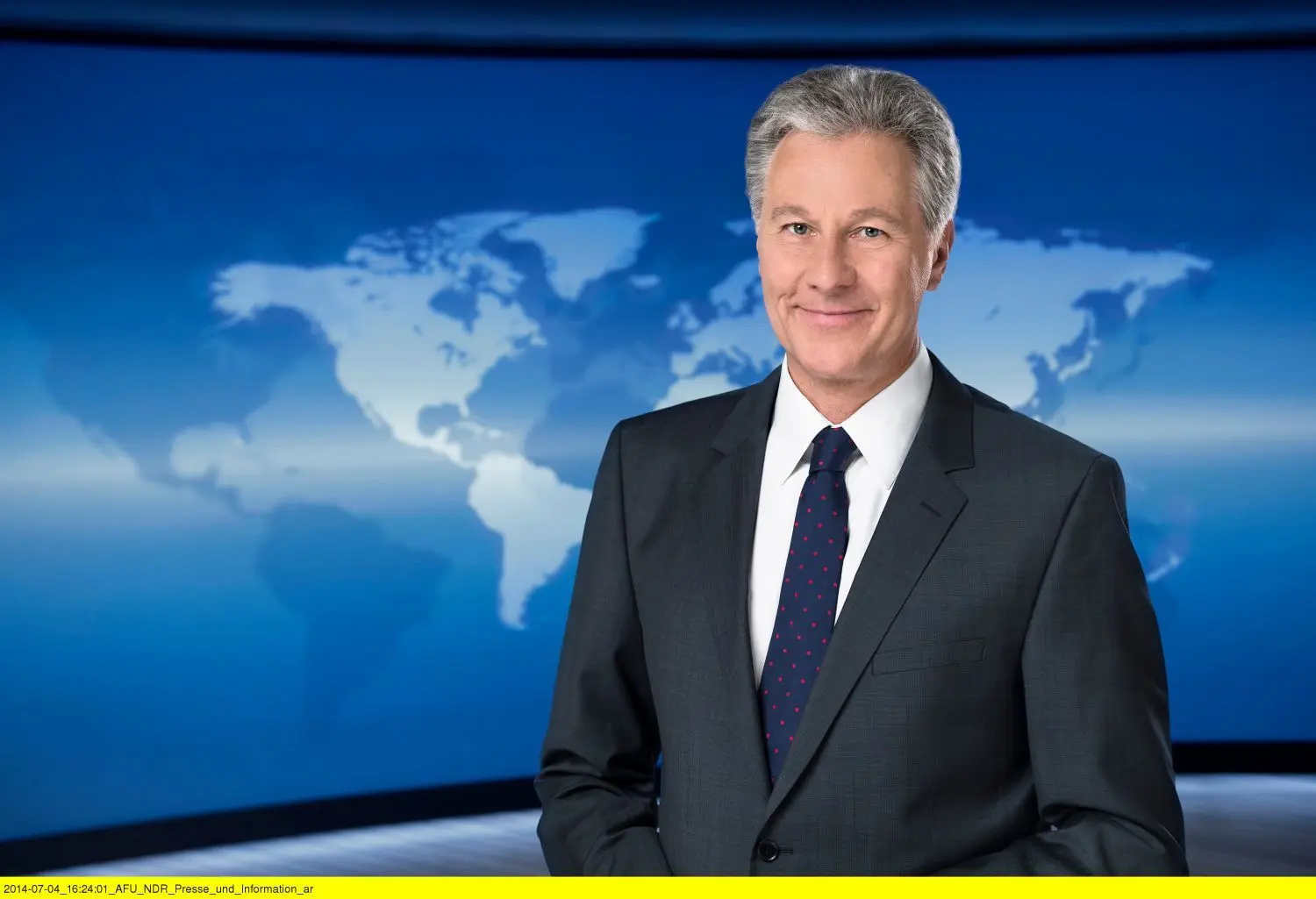 Fünfmal am Tag auf Sendung: Claus-­Erich Boetzkes. ⇥