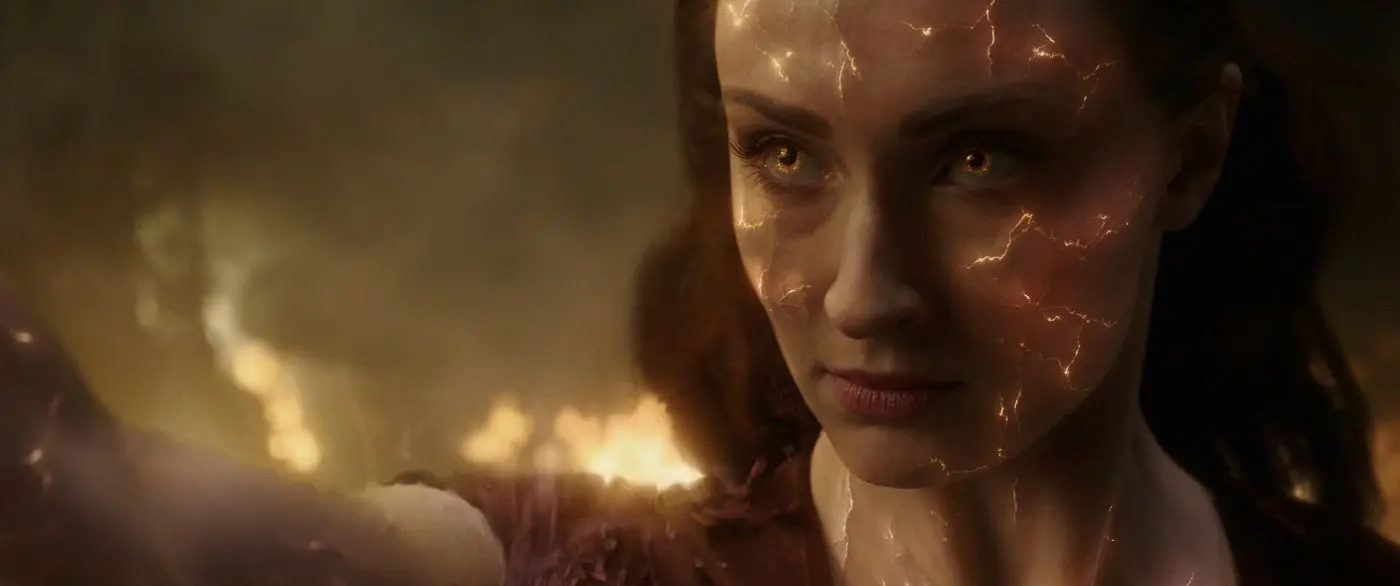 „Game of Thrones“-Star Sophie Turner tummelt sich als Mutantin in „X-Men: Dark Phoenix“:⇥Foto: Fox