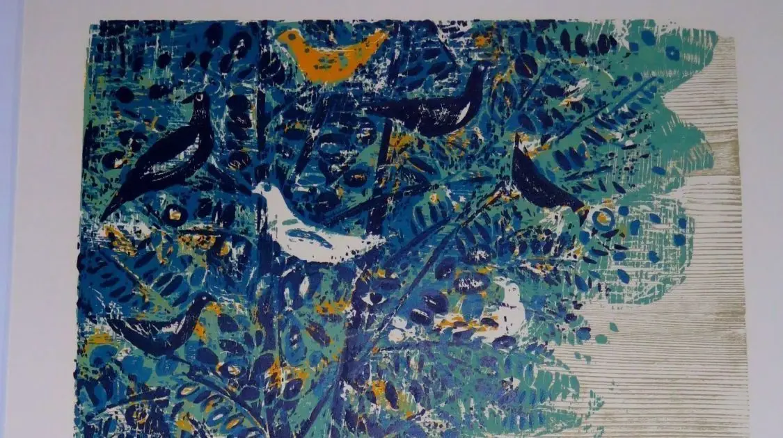 Holzschnitte von Andreas Felger, hier der „Senfkornbaum“ von 1984 (Ausschnitt), sind bald schon im Rahmen einer Ausstellung in der Villa Eugenia zu sehen. ⇥