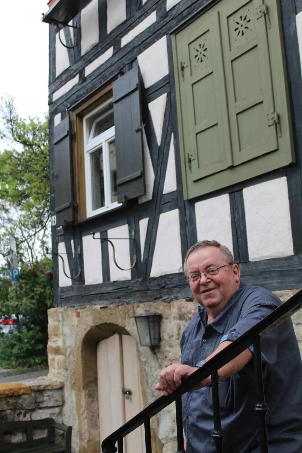 Ein Ureinwohner Münsters: Rolf Zondler.⇥