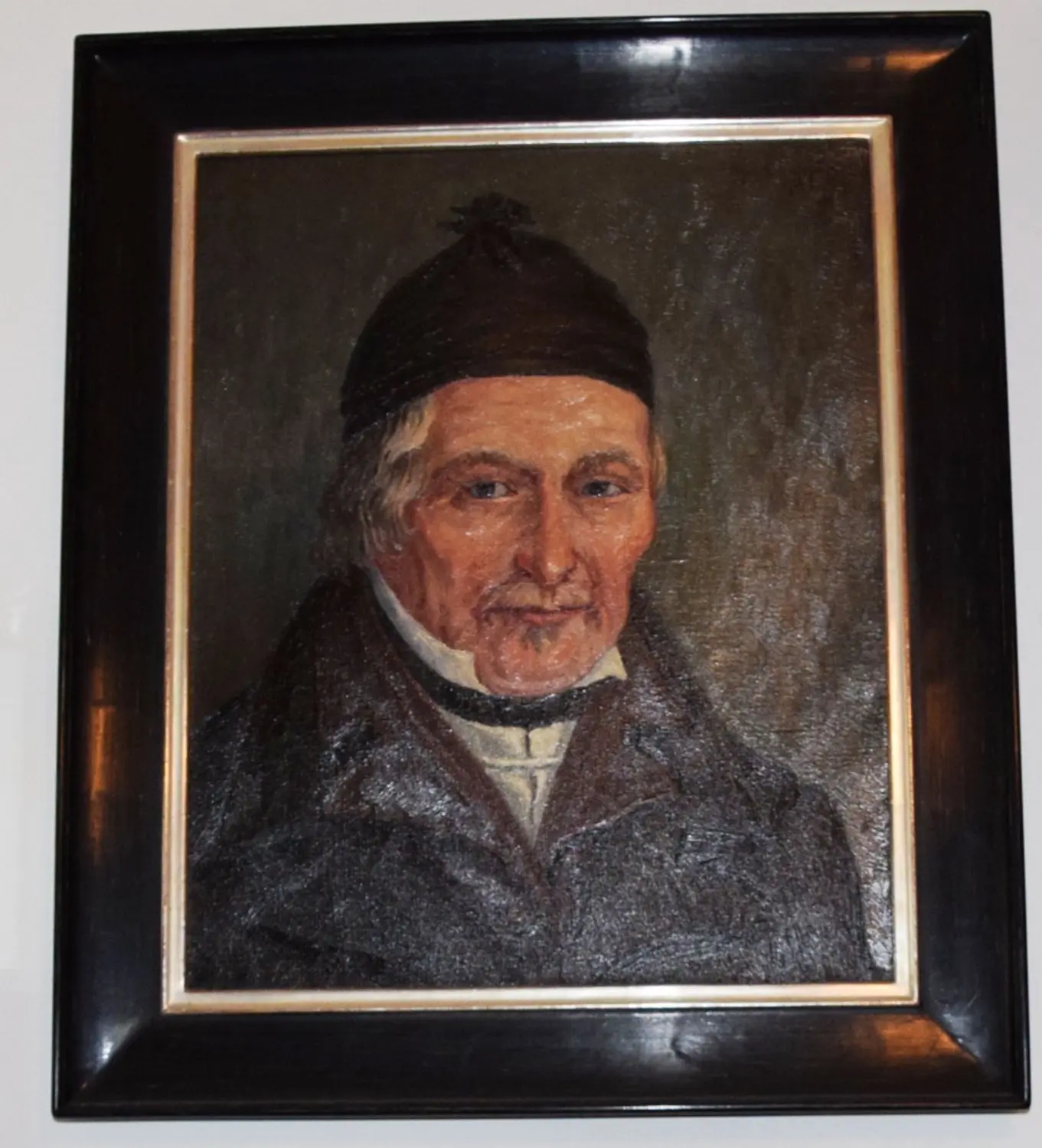 Das Weitzmann-Öl-Porträt im Munderkinger Museum.⇥
