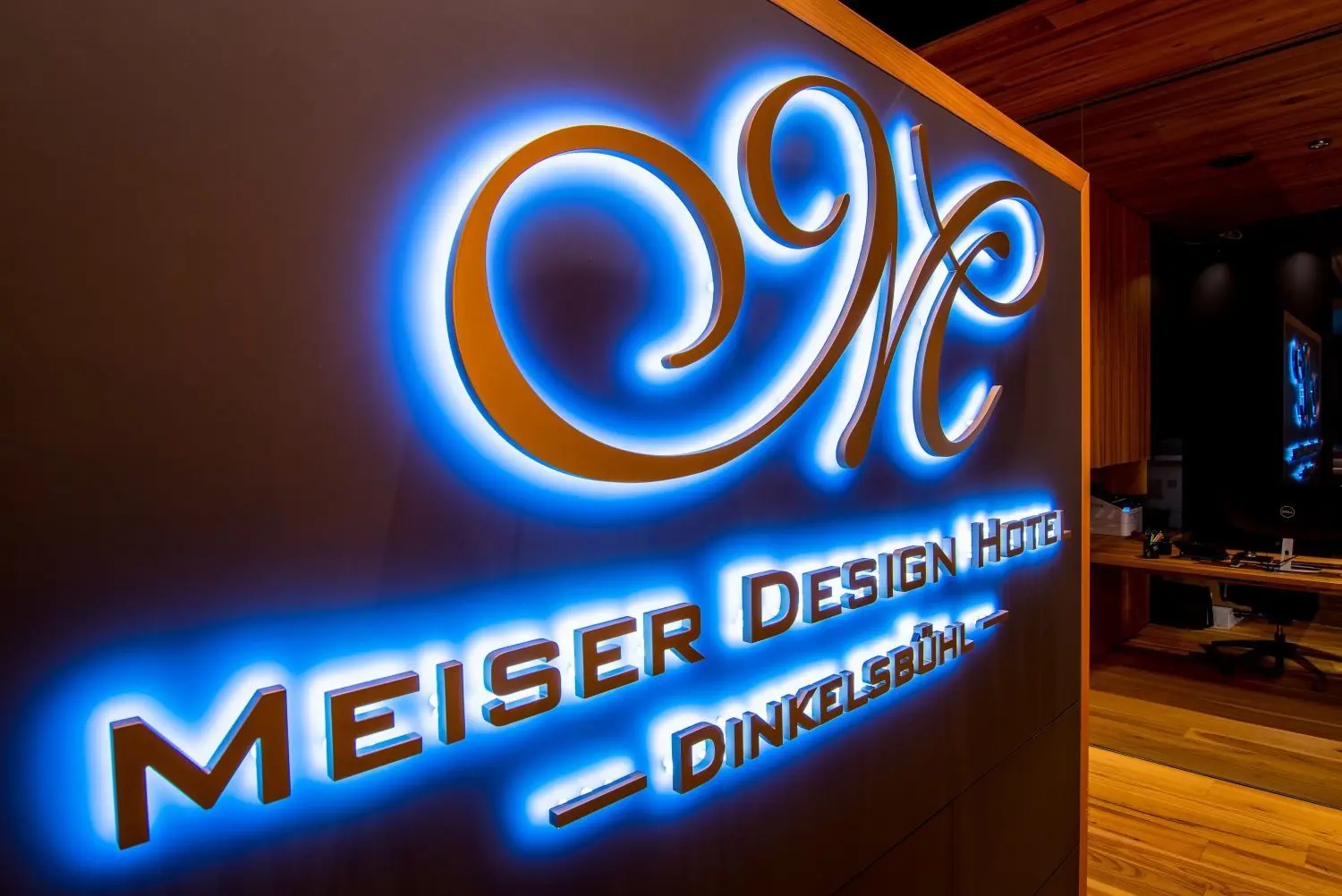 So sieht es im „Meiser Design Hotel“ im Dinkelsbühler Visiopark aus.