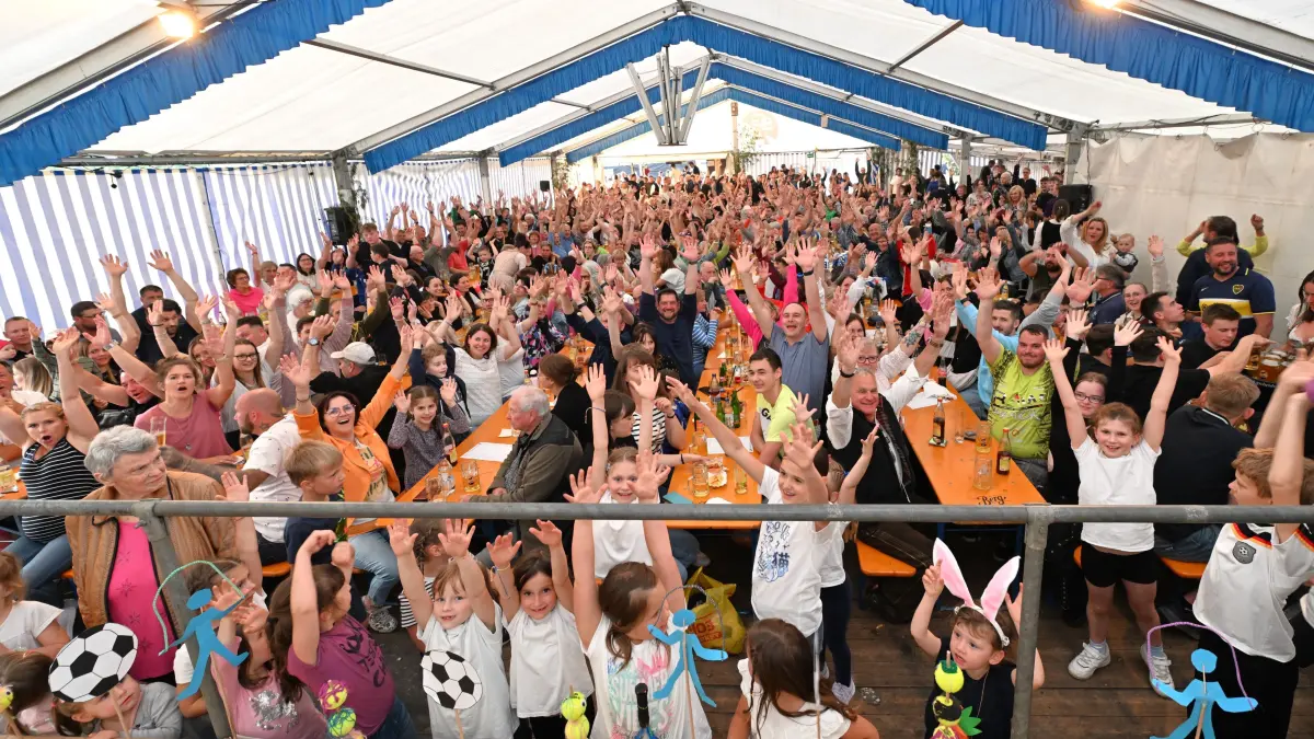 Der Heimatabend beim Pfingstfest der SG Altheim war wieder der Renner.