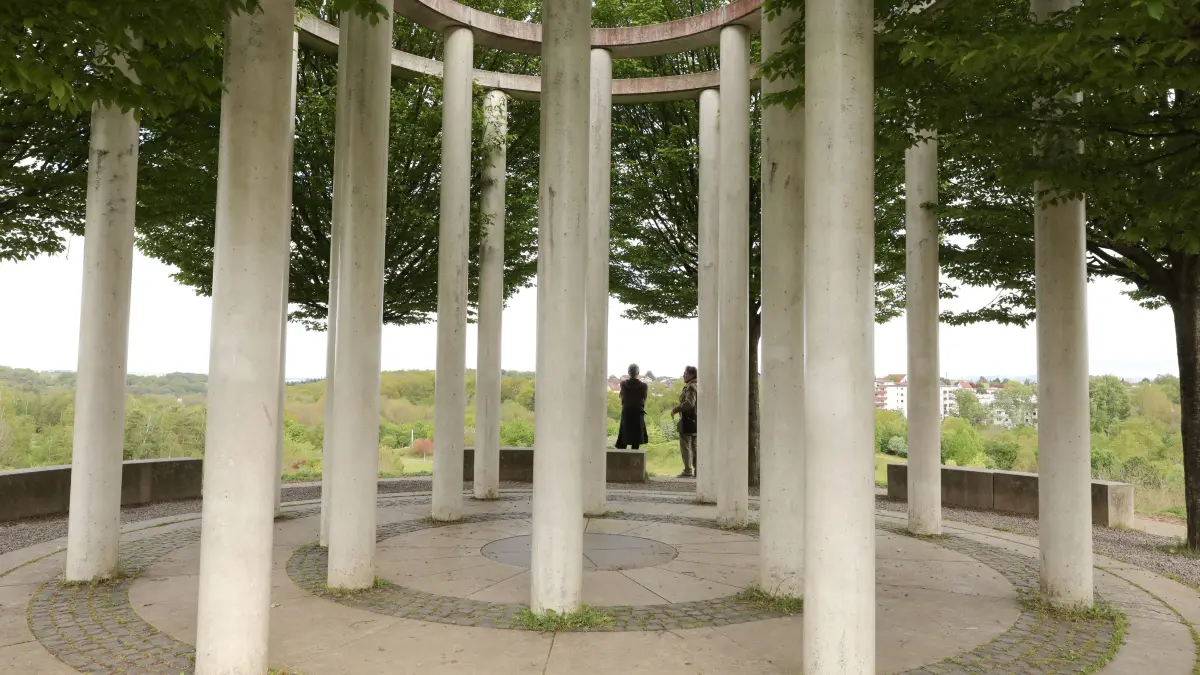 Monopteros in den Hohenheimer Gärten