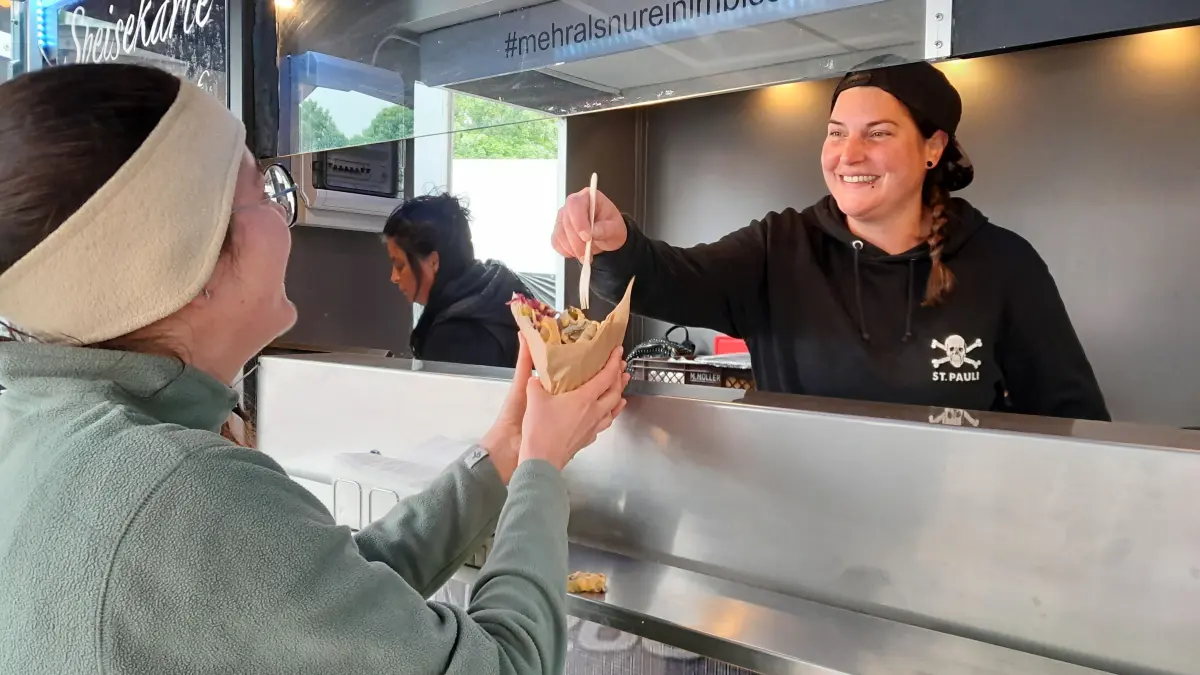 Streetfood-Event in Blaubeuren.