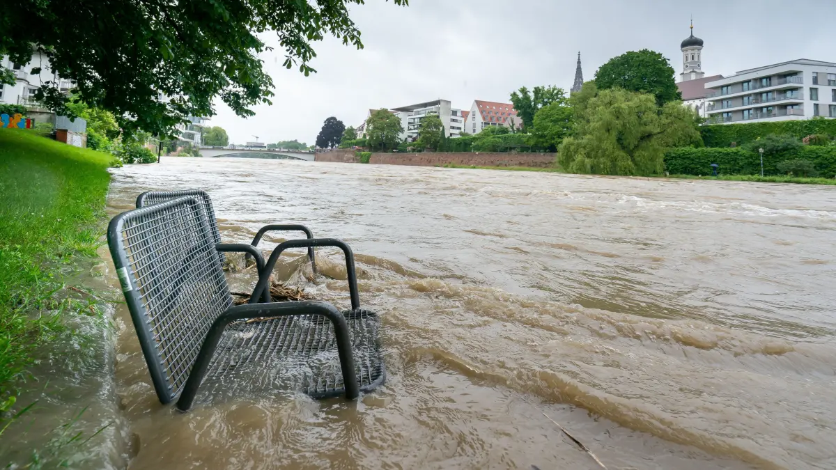 2024 Hochwasser Ulm Donau