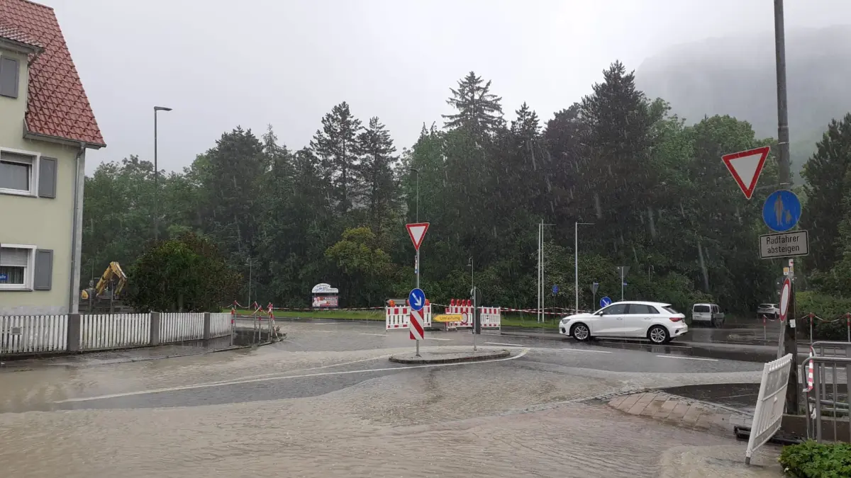 Hochwasser Bad Ditzenbach