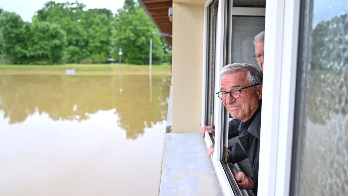Hochwasser in Baden–Württemberg — Meckenbeuren