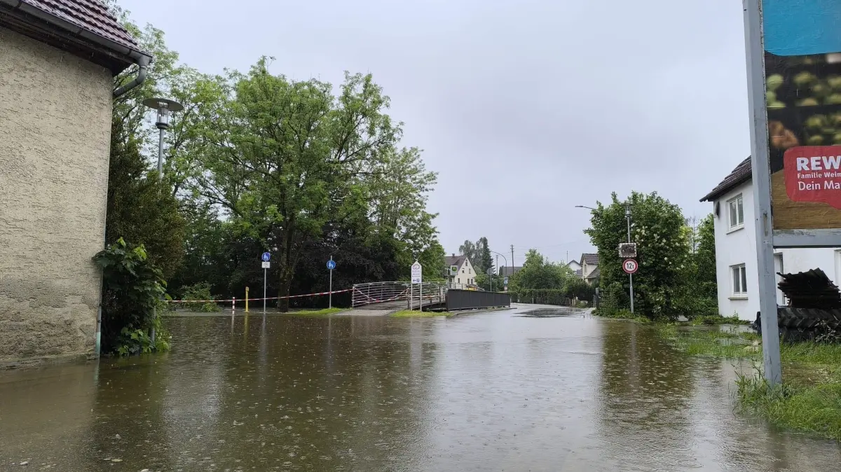 Hochwasser 2024: Pfaffenhofen an der Roth unter Wasser