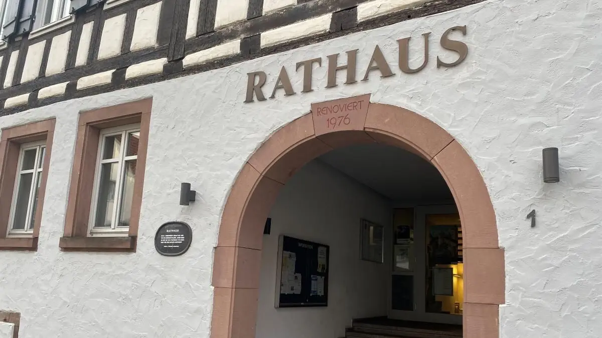 Rathaus Rosenfeld BM Thomas Miller