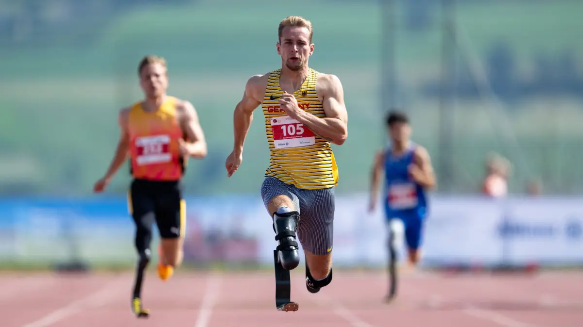 ParAthletics 2024; 06.06.2024 Johannes Floors of Germany at ParAthletics 2024 in Nottwil, Arena Nottwil, on Thursday, 6.: ParAthletics 2024 06.06.2024 Johannes Floors of Germany at ParAthletics 2024 in Nottwil, Arena Nottwil, on Thursday, 6. June 2024 *** ParAthletics 2024 06 06 2024 Johannes Floors of Germany at ParAthletics 2024 in Nottwil, Sport Arena Nottwil, on Thursday, June 6, 2024 Copyright: xBEAUTIFULxSPORTS/TobiasxLacknerx