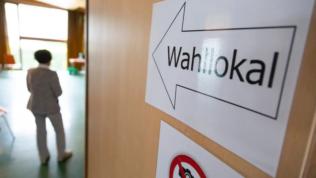 Europawahl und Kommunalwahl 2024 - Wahllokal, Wahlbezirk Geislingen, Seebach, St. Johannes