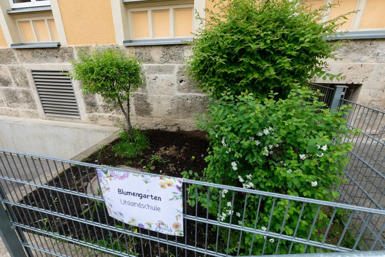 Schülerinnen und Schüler der Uhlandschule wollen ihren Pausenhof verschönern und engagieren sich dabei sehr, wie Lehrer loben. Was sie sich noch wünschen, ist ein neues Spielgerät.
