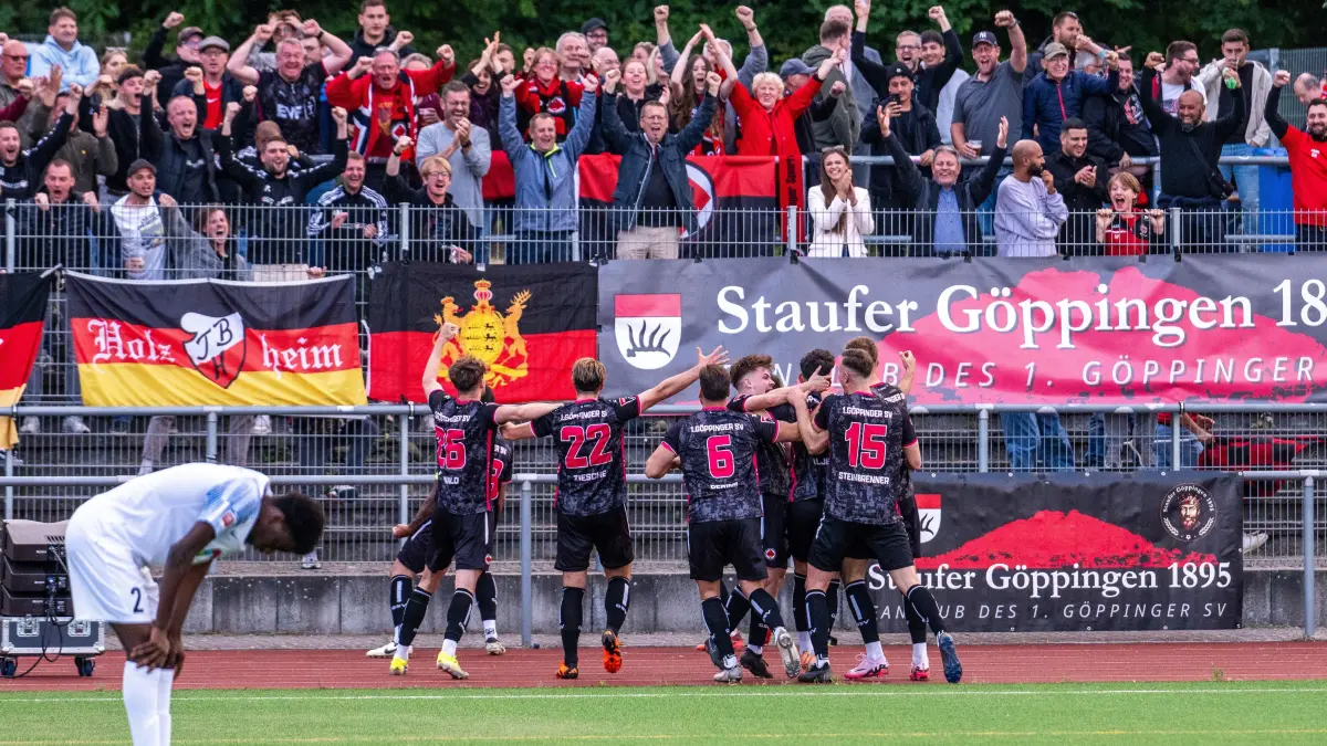 Göppinger SV Relegationsrückspiel gg Gonsenheim