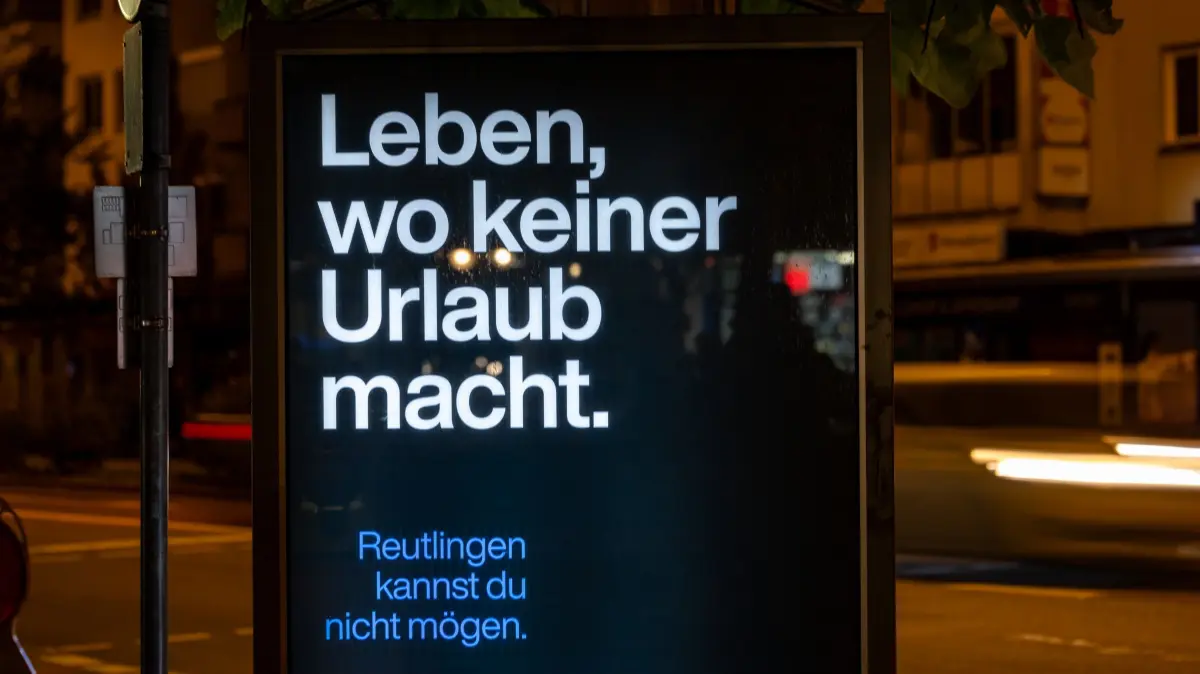 Plakate Reutlingen Reutlingen kannst du nicht mögen Marketing
