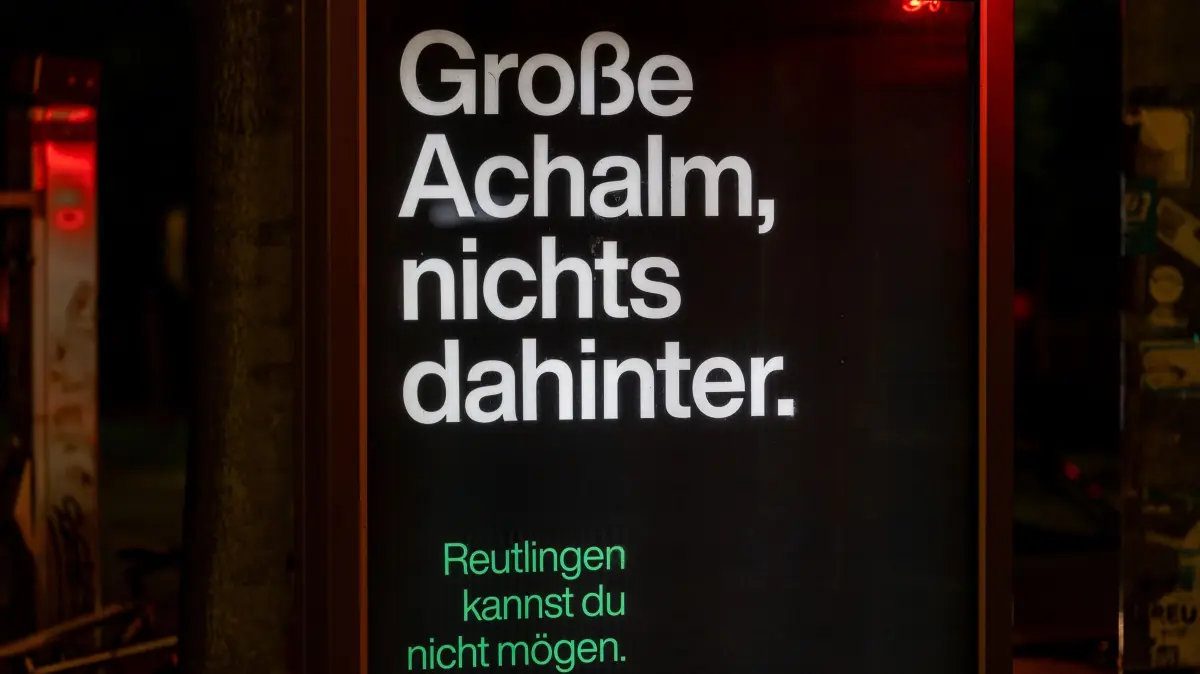 Plakate Reutlingen Reutlingen kannst du nicht mögen Marketing
