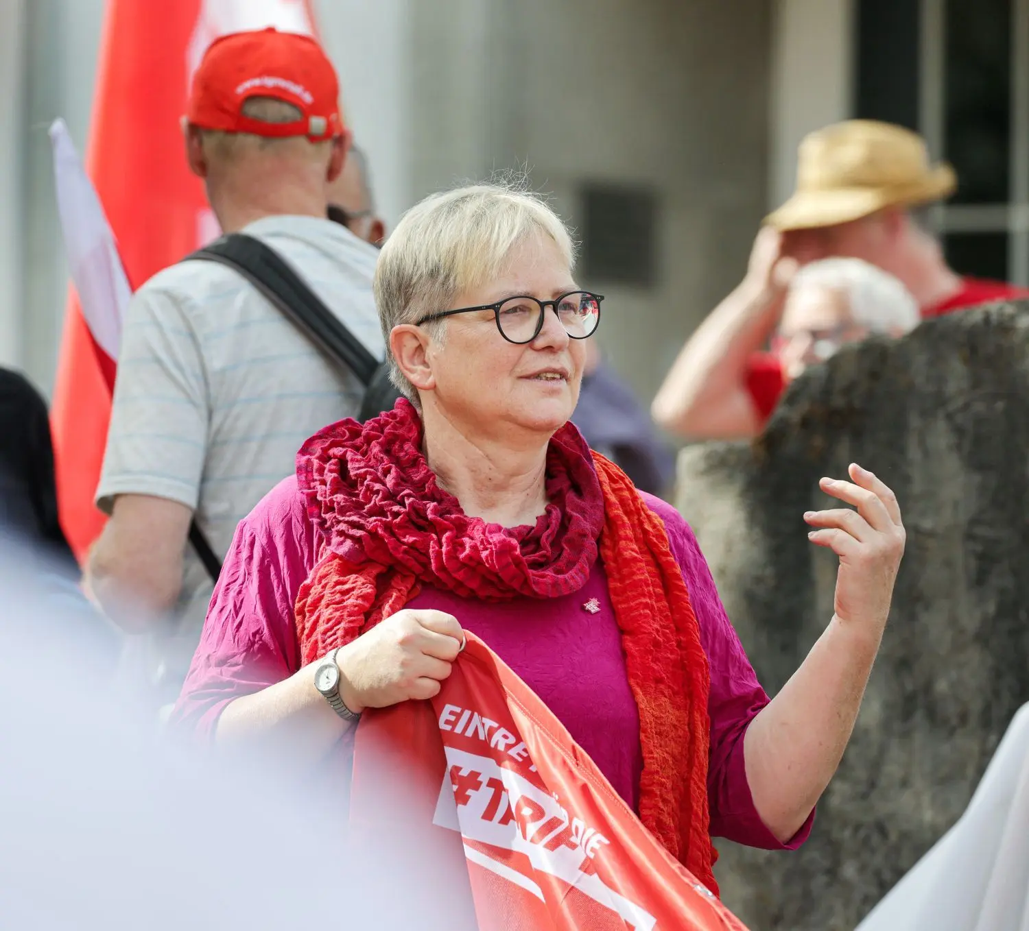 Hauptrednerin ist DGB-Regionsgeschäftsführerin Silke Ortwein.