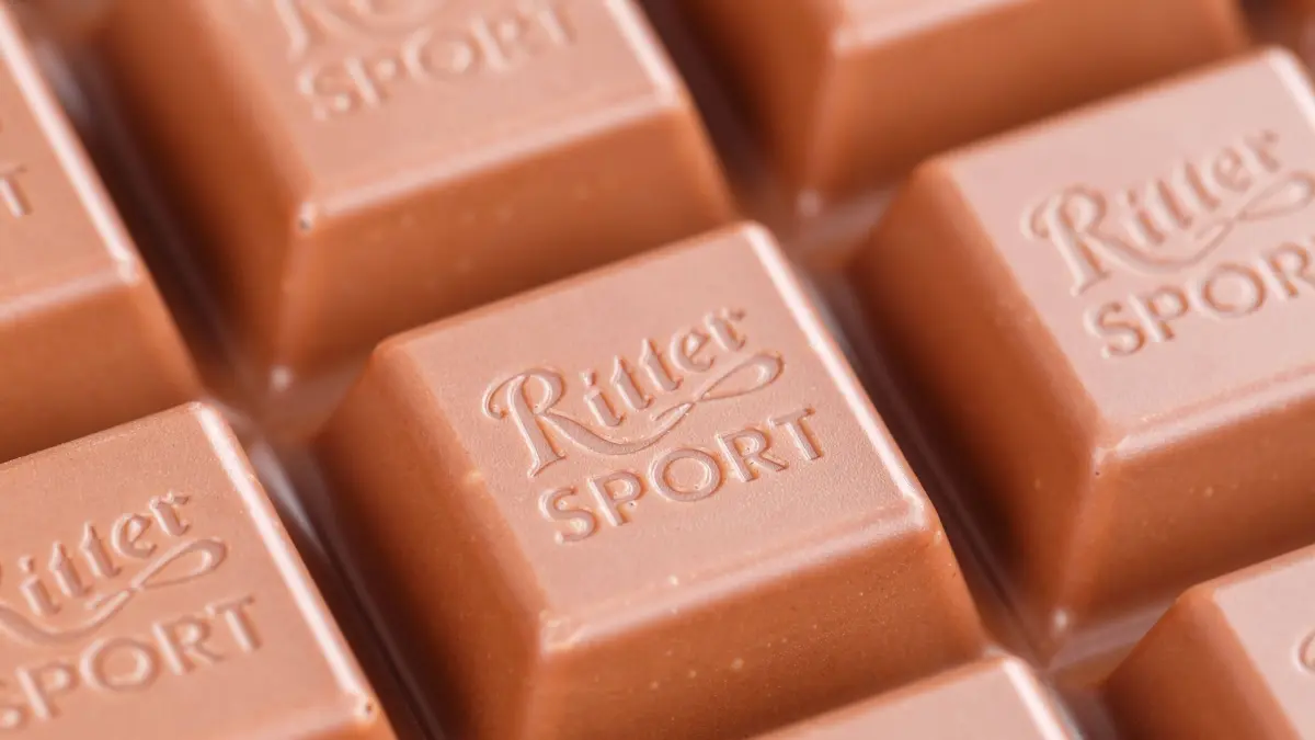 Ritter Sport Schokolade Schokoladentafel Schokoladen Logo *** Ritter Sport Chocolate Chocolate Bar Chocolate Logo 1084207572