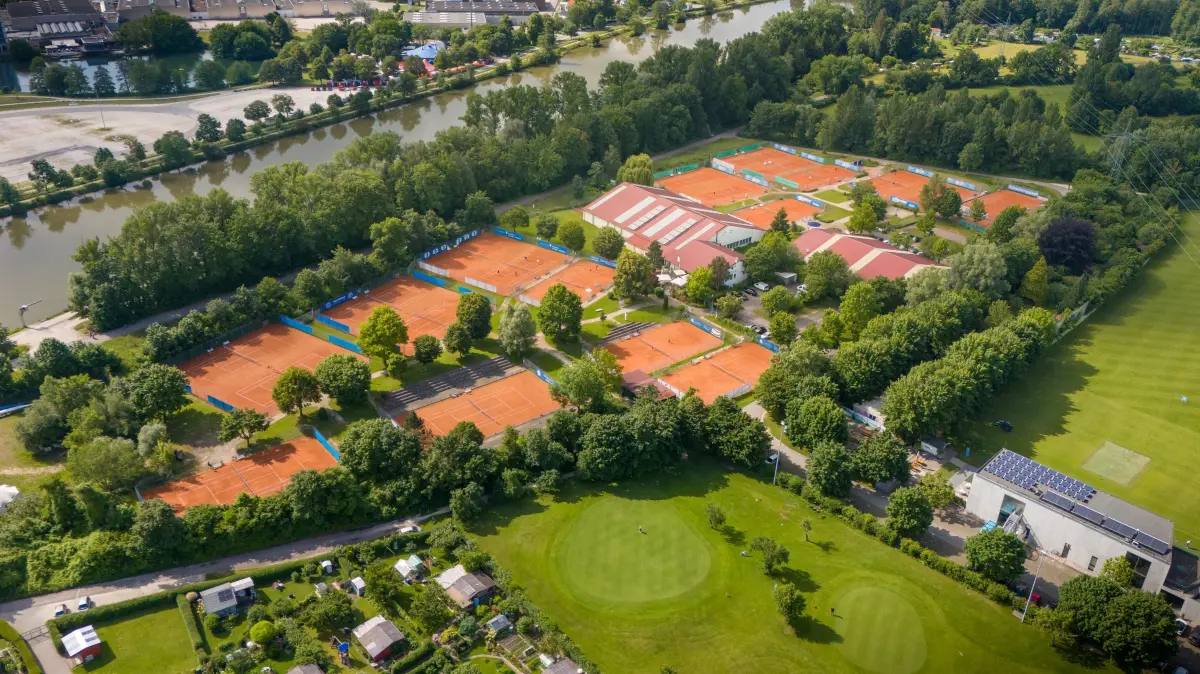 Tennisanlage TSV Pfuhl und Neu-Ulm NTK