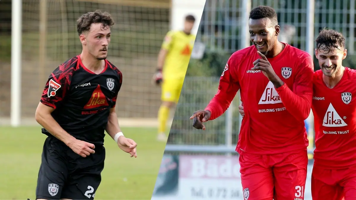 Mit Jonah Adrovic und Onesi Kuengienda hat der SSV Reutlingen seine Verträge bis zur Saison 2024/25 verlängert.