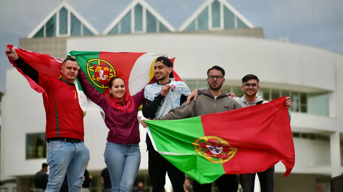 EM Ulm Münsterplatz Portugal Türkei