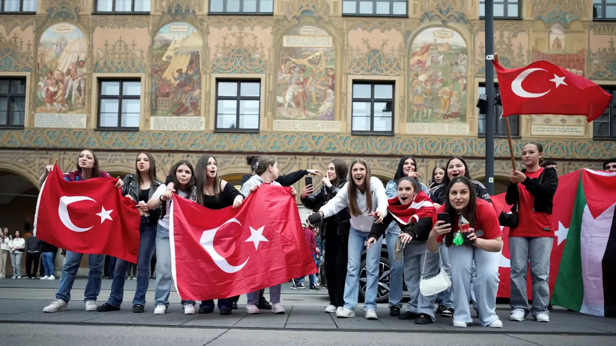 autokorso em neue mitte ulm portugal türkei