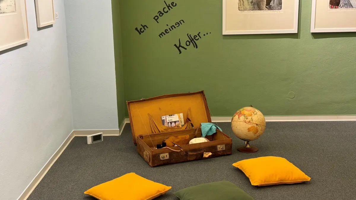 Im jungen kunstraum gilt es, Kunst interaktiv zu entdecken.