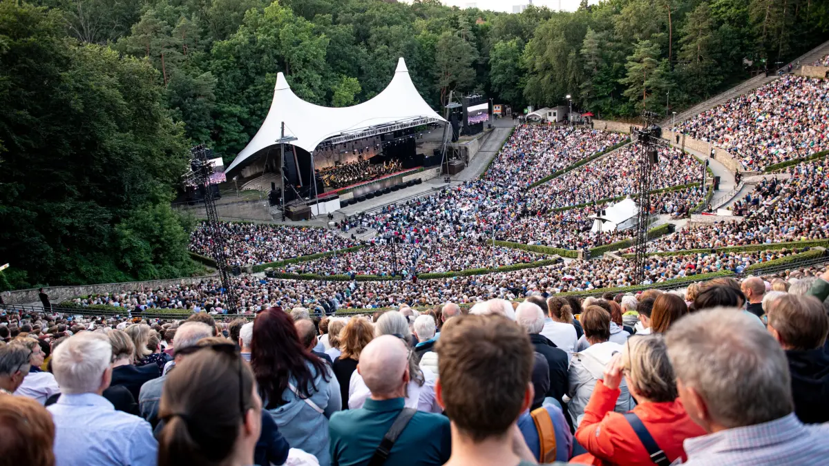 Konzertstätte mit viel Geschichte: die Berliner Waldbühne