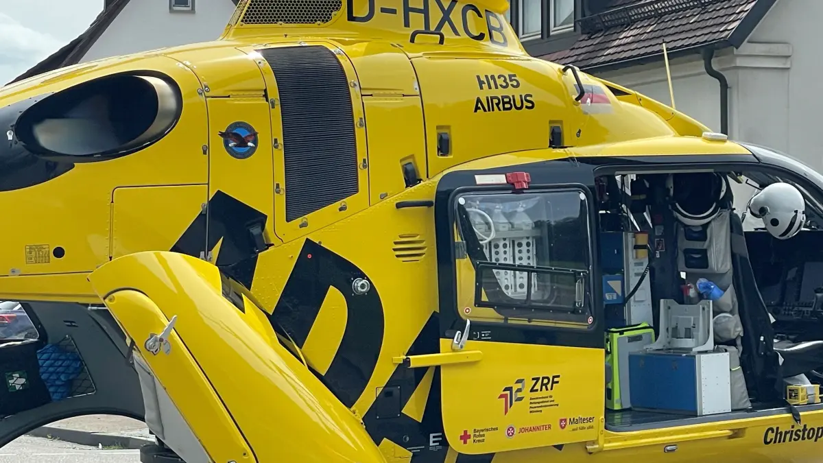 Symboldbild Rettungshubschrauber