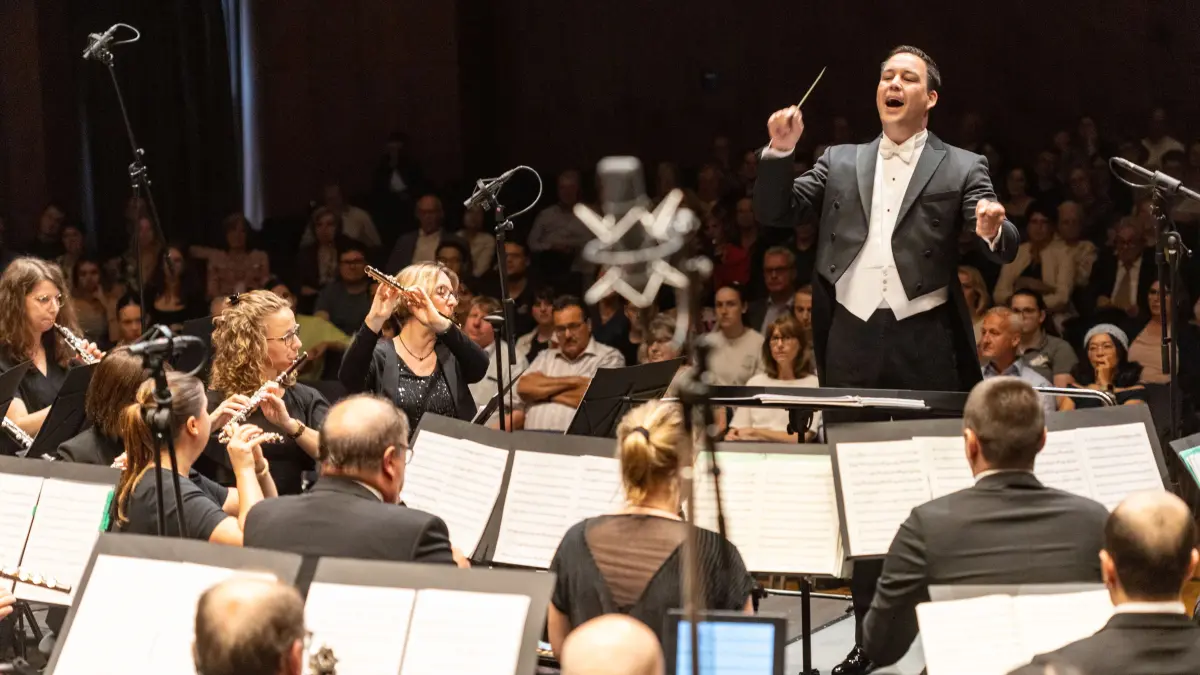 Galakonzert mit dem Landesblasorchester (Höhepunkt im Rahmen von 50 Jahre Blasmusikkreisverband), Stadthalle Göppingen