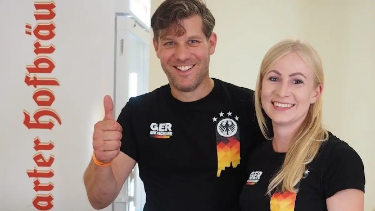 Frank und Anja Huber sorgten für exquisites Catering im VIP-Bereich.