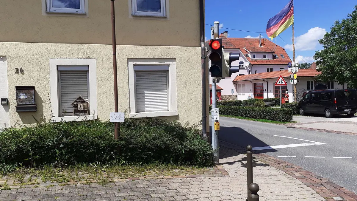 Parkplatz Thanheim Pfarrhaus