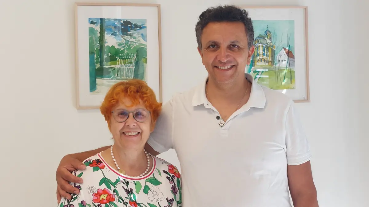 Frau Dr. Irene Seitz und Herr Efter Yildiz arbeiten seit Jahren gemeinsam im Team.
