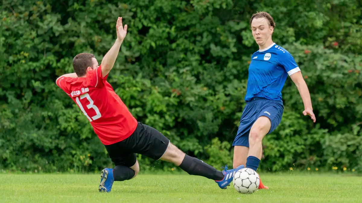 Fußballspiel Presse gegen Justiz - VfL Ulm in Böfingen