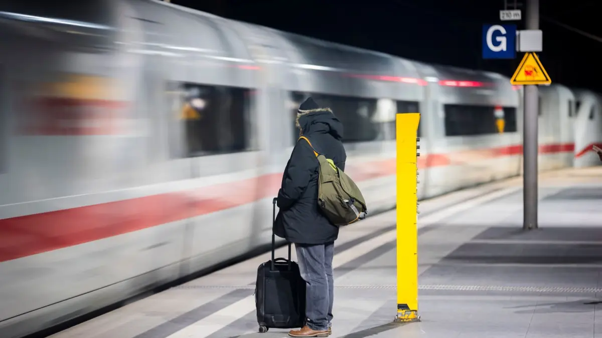 Pünktlichkeit der Deutschen Bahn im Februar