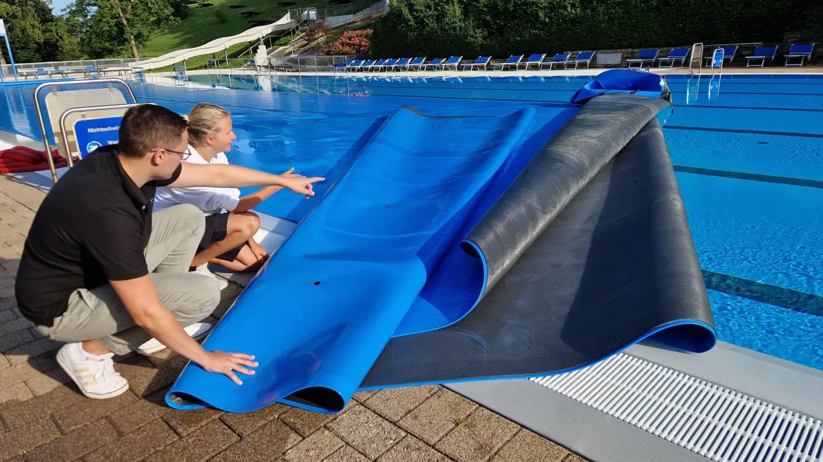 Waldfreibad Eningen Zerstörung Vandalismus