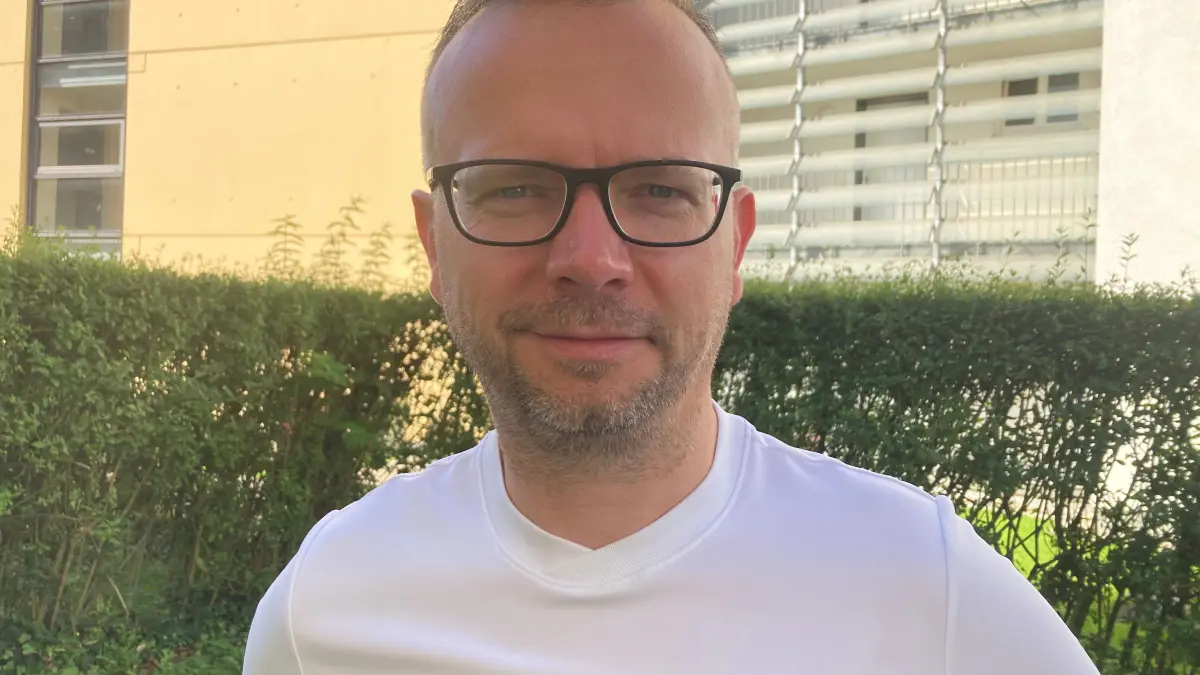 Sebastian Kunze, angehender Erzieher im "Direkteinstieg Kita"