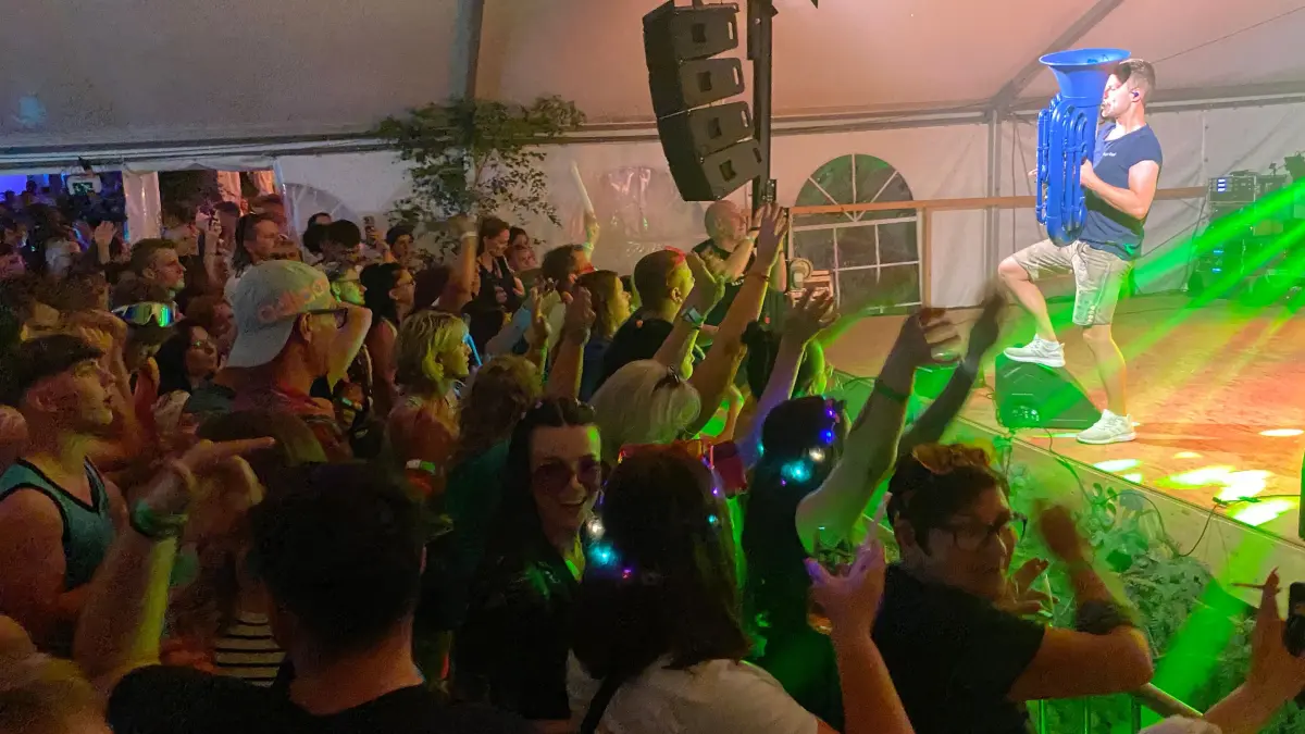 Micha von der Rampe beim Münsterfest