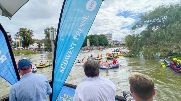 Nabada hautnah - beim Bootshaus-Event der Südwest Presse