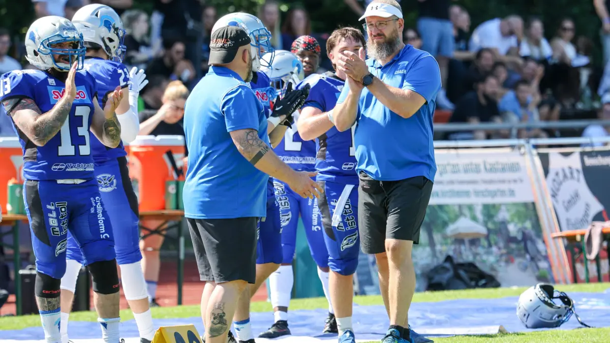 Albershausen Crusaders - Gießen Golden Dragons: Albershausen Crusaders - Gießen Golden Dragons
Head Coach Marc Herbst