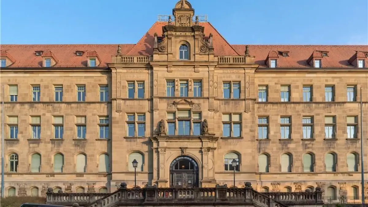 Das Gerichtsgebäude in der Tübinger Doblerstraße.