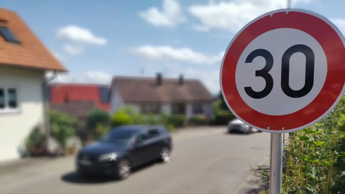 Tempo-30-Zone in Stetten ausgedehnt