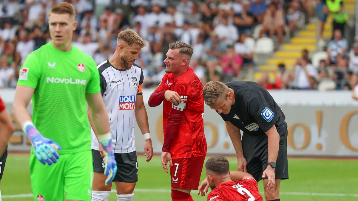 SSV Ulm- FC Kaiserslautern - Donaustadion - 2. Bundesliga - Spiel - Spielszenen