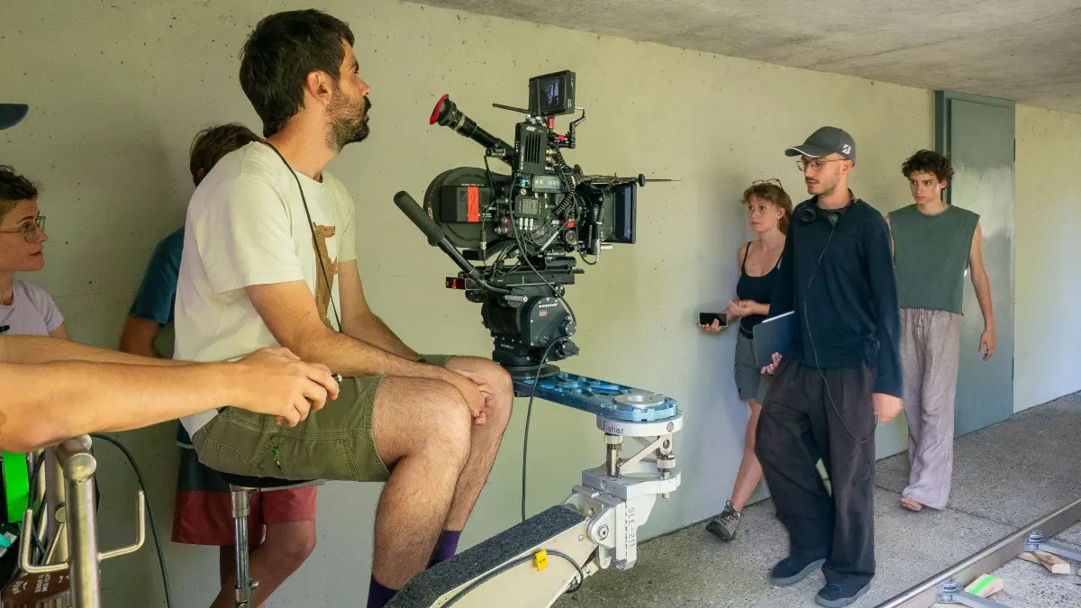 Der katalanische Filmemacher Jaume Claret Muxart dreht einen Spielfilm über seine Lebensgeschichte, die auch an der HfG und auf der Donau spielt