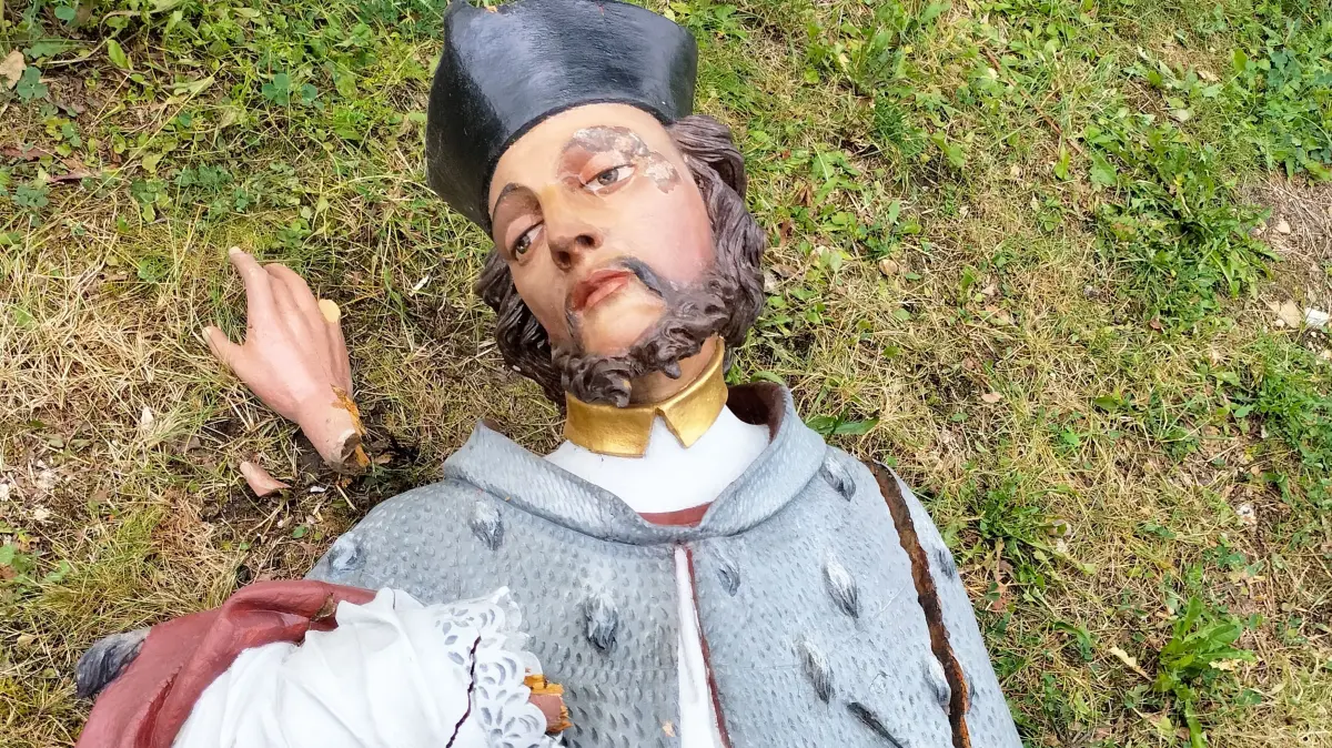 Nepomuk Figur Wiblingen