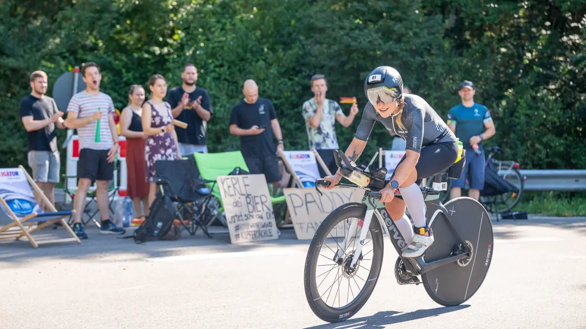 Nordschwarzwaldtriathlon, Triathlon,11.08.2024: Kristina Krieger,Nordschwarzwaldtriathlon, Triathlon,11.08.2024,
Foto: Eibner-Pressefoto/Eibner-Pressefoto/Stefan Rosenfeld