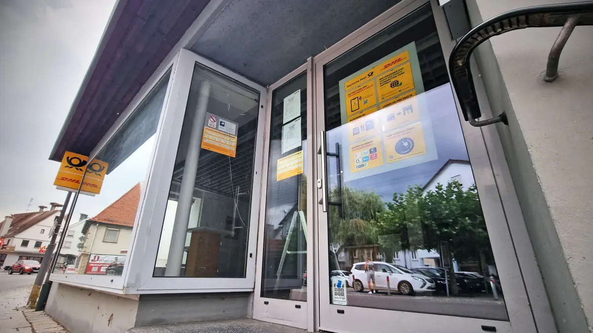 Deutsche Post Filiale Postfiliale Hindenburgstraße 7 Langenau